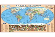 Mapa Mundi Político Escolar 120x90cm - Conheça o Mundo com Detalhes! - imagem 2