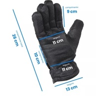 Luva de Motociclista em Couro Sintético: Proteção Térmica e Corta-Vento para o Inverno - imagem 4