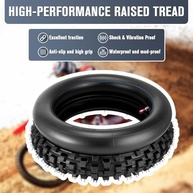 Pneu Traseiro 80/100-12 (3.00-12) com Câmara para Motos Off-Road e Dirt Bikes - imagem 5