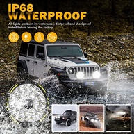 Auxbeam 360-PRO: Barra de LED 22,8cm 270W para Off-Road - Iluminação Potente e Segura - imagem 5