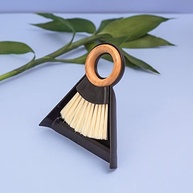 Kit Escova de Bambu e Pá Pequeno para Limpeza - Oikos | Sustentável e Eficaz - imagem 3