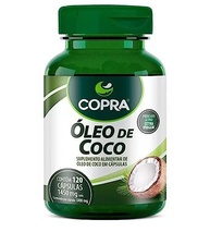 Óleo de Coco Extravirgem 120 cápsulas - Copra - imagem 1
