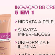BB Cream 5 em 1 FPS 20 L'Oréal Paris: Hidratação e Proteção para Pele Oleosa - imagem 2
