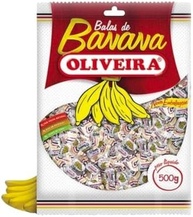 Bala de Banana Oliveira 500g - imagem 2