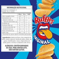 Salgadinho a Base De Batata Original Ruffles Tira Onda Elma Chips Tubo 100G - imagem 2