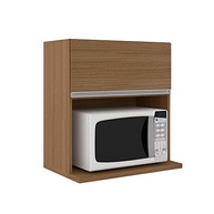 Armário Aéreo Evidence com Nicho para Micro-ondas – Design Moderno em Carvalho Poliman - imagem 2