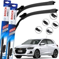 Par de Palhetas Limpador Parabrisa Bosch Aerofit Multiclip Chevrolet Onix 2019-2025 - imagem 2