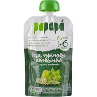 Papinha Orgânica Pera, Espinafre e Abobrinha 100g - Alimento Saudável e Natural para Bebês - imagem 2
