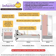 Quarto Infantil Completo Doçura: Conforto e Organização - imagem 2
