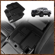 Organizador de Console Central Muslogy para Ford Ranger & Raptor 2024/2025 - Duas Camadas, Preto - imagem 1