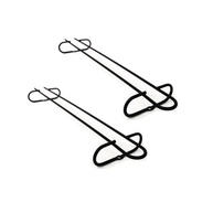 Suporte Organizador para Taças de Vinho com Limitador - 25cm - Preto Elegante - imagem 3