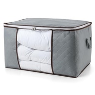 Bolsa Organizadora com Visor Transparente 60x40x35cm - Zíper e Alças Reforçadas - imagem 2