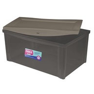 Caixa Organizadora Plástica 65L com Tampa Click - Modelo Camurça da Linha Radical - imagem 4
