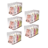 Kit 5 Colmeias Organizadoras Verticais para Sapatos - PVC Transparente Reforçado - imagem 2