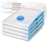 Kit 10 Sacos a Vácuo Organizadores 50x60cm - Comprimem Roupas e Economizam Espaço - imagem 4