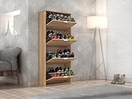 Sapateira Safira 4 Portas Teka Madrid – Organize seu Espaço com Estilo e Funcionalidade - imagem 4