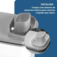 Kit 4 Unidades Dispenser 1,5L - Sabão Líquido, Amaciante e Alvejante | Organize sua Lavanderia com Estilo - imagem 5