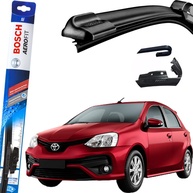 Palheta Limpador Parabrisa Bosch Multiclip Original Etios 2012-2025 - Limpeza Uniforme e Visibilidade Clara - imagem 1
