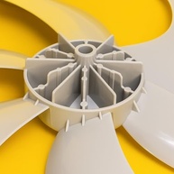Hélice Original Britânia 30cm 6 Pás Cinza - Compatível BVT301 BVT30 BVT300 B300 PVT300 - imagem 5