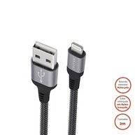 Cabo Geonav Lightning Original MFi 2M: Carregue e Sincronize iPhone/iPad com Segurança e Estilo - imagem 3