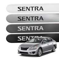 Friso Lateral Porta Sentra 2007-2025 Redondo Pintado Cor Original - imagem 2