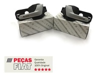 Par Maçaneta Interna Dianteira Palio Siena Strada Original Mopar 735419986-735419983 - imagem 5