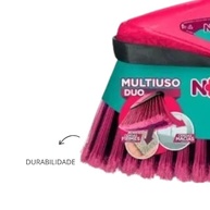 Vassoura Noviça Original Multiuso - Varrição Eficiente para Pisos Internos e Externos - imagem 4