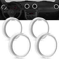 Renove o Visual do Seu Gol, Parati ou Saveiro G4/G5 com Molduras Cromadas de Difusor de Ar (Kit 4 Peças) - imagem 2