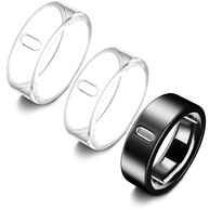ZOOROO Pacote com 3 Capas Protetoras TPU para Oura Ring Gen 3/Gen 4 - Carregamento Fácil e Estilo Personalizado - imagem 1