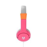 Fone de Ouvido Kids Happy Rosa com Microfone - Segurança e Diversão para Crianças - imagem 4