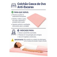 Colchão Solteiro D33 Casca de Ovo com Tecnologia Anti-Escaras - 85x188cm - imagem 3