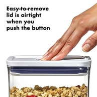 Recipiente OXO POP Good Grips 2,7L – Armazenamento Hermeticamente Selado para Arroz, Cereais e Alimentos Secos - imagem 5