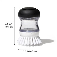 Escova Redonda com Dispenser OXO - Limpeza Inteligente e Conveniente - imagem 3