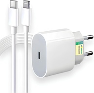 Carregador Turbo 25W USB-C p/ Lightning + Cabo Reforçado - iPhone Rápido e Seguro - imagem 1