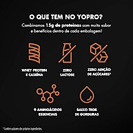 Pack YoPRO Bebida Láctea UHT Chocolate 15g de proteínas 250ml - 24 unidades - imagem 5
