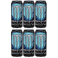Monster Zero Açúcar: Pack 6 Latas 473ml - Energia Pura! - imagem 1