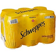 Schweppes Tônica 350ml: Refrescância Pura (Pack 6) - imagem 3
