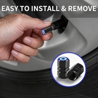 Pacote com 4 tampas de haste de válvula de pneu de tênis acessórios de carro esportivo tampa de ar de alumínio decoração automotiva tema tênis presentes para mulheres mãe irmã carro tampas de válvula - imagem 3
