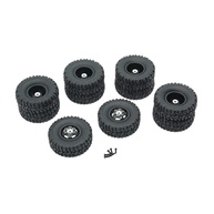Pacote com 4 Pneus de Borracha Premium para Carros RC B16 B36 1/16 - Durabilidade e Performance - imagem 1