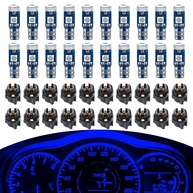 Kit 20 Lâmpadas LED T5 Super Brilhantes para Painel de Carro - Luzes Indicadoras 3030-SMD 12V - imagem 1