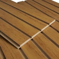Painel Cabeceira Ripada Cama Casal Box em MDF com Acabamento Freijó - Modernize seu Quarto - imagem 5