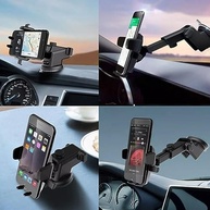 Suporte Veicular Universal com Trava Automática: GPS, Waze e Uber no Painel do seu Carro! - imagem 2