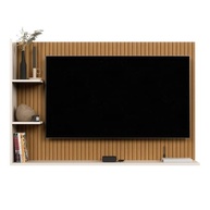 Painel para TV 50 Polegadas Berlin – Design Moderno com Nichos e Prateleiras - imagem 5