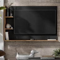 Painel para TV 50" Berlin - Design Moderno com Nichos e Prateleiras para Sala ou Quarto - imagem 3