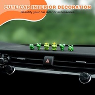 Decoração de Painel de Carro Sapo Fofo: 6 Peças Divertidas para Interior e Escritório - imagem 4