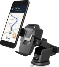 Suporte de Celular para Carro Anti Queda: Fixação Segura no Painel e Vidro para GPS e Waze - imagem 1