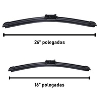 Palheta Limpador Parabrisa Cobalt 2011 - 26" e 16" Específica - imagem 2