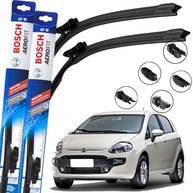Par Palheta Limpador Parabrisa Bosch Aerofit Multiclip Fiat Punto 2007-2017 - imagem 2