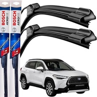 Palheta Limpador Parabrisa Bosch Aerofit Original Corolla Cross 2021-2024 (Par Dianteiro) - imagem 2