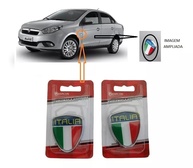 Emblema Escudo Itália Fiat Idea, Punto, Palio, Siena, Stilo e Uno - Toque Esportivo! - imagem 2